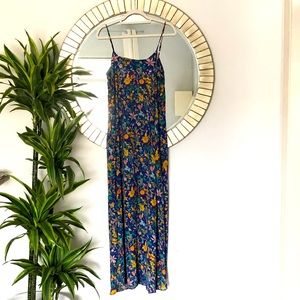 Flynn Skye Open Back Strap Maxi Dress Size Medium